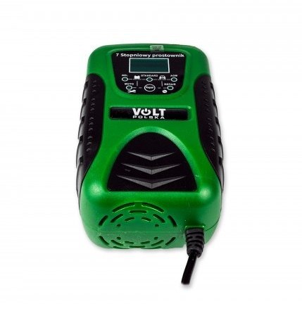 PROSTOWNIK AUTOMATYCZNY Z LCD 12V 8A COMPACT GREEN