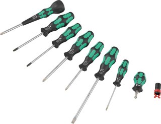 ZESTAW WKRĘTAKÓW Z RĘKOJEŚCIĄ KULISTĄ BALL-GRIP SET 1, 9CZ.