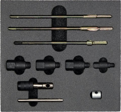 ZESTAW DO CZYSZCZENIA GNIAZD ŚWIEC ŻAROWYCH 10 EL.