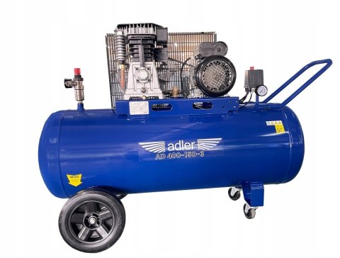 Kompresor olejowy Adler AD400-150-3 150 l 230V – sprężarka powietrza