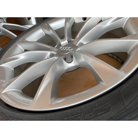 Oryginalne felgi Audi A5 8T 18 + opony Dunlop Sport Maxx GT – komplet OEM