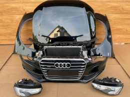 Maska, zderzak, błotnik Audi A5 8T Lift S-line kompletny przód