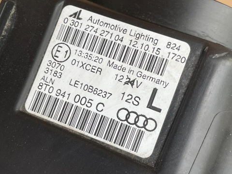 Maska, zderzak, błotnik Audi A5 8T Lift LX1Y kompletny przód