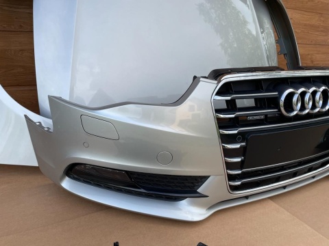 Maska, zderzak, błotnik Audi A5 8T Lift LX1Y kompletny przód