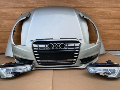 Maska, zderzak, błotnik Audi A5 8T Lift LX1Y kompletny przód