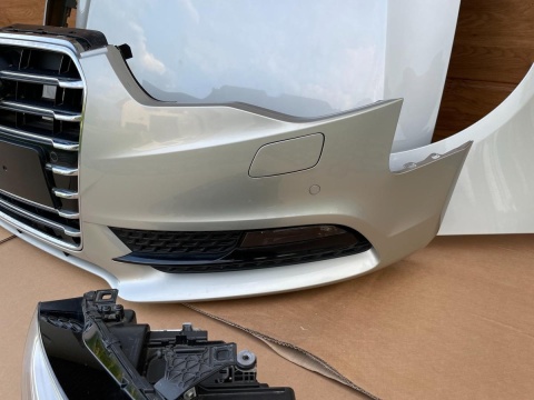 Maska, zderzak, błotnik Audi A5 8T Lift LX1Y kompletny przód