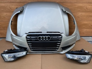 Maska, zderzak, błotnik Audi A5 8T Lift LX1Y kompletny przód