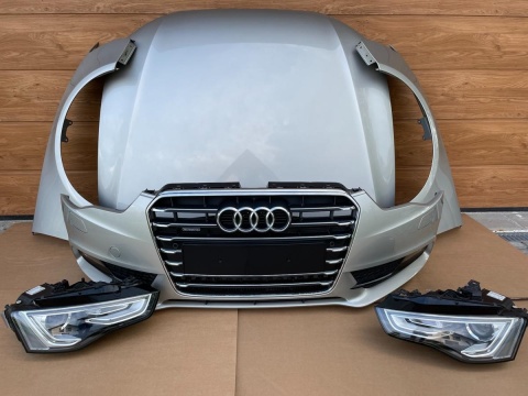 Maska, zderzak, błotnik Audi A5 8T Lift LX1Y kompletny przód