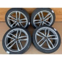 Felgi Audi 20 4H0 601 025 BR –Oryginalne Aluminiowe A8 D4 9Jx20 ET37