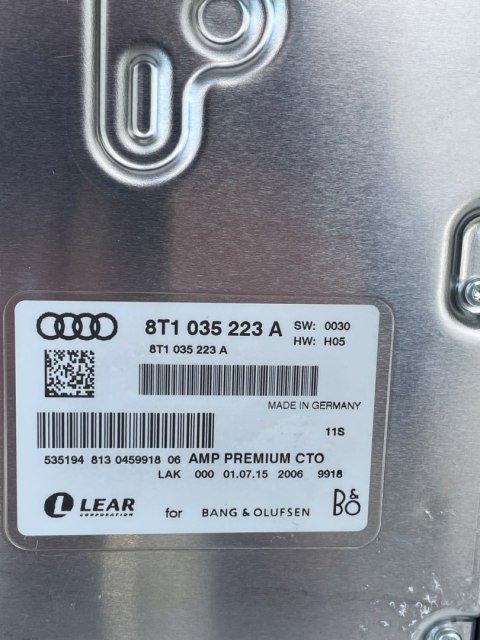 Audi A4 A5 Q5 SQ5 Bang & Olufsen Wzmacniacz 8T1035223A Oryginał