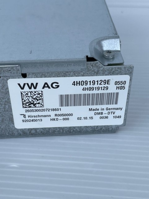 Audi A4 B8/A5 8T/Q3/Q7/ Oryginalny Tuner TV 4H0919129E