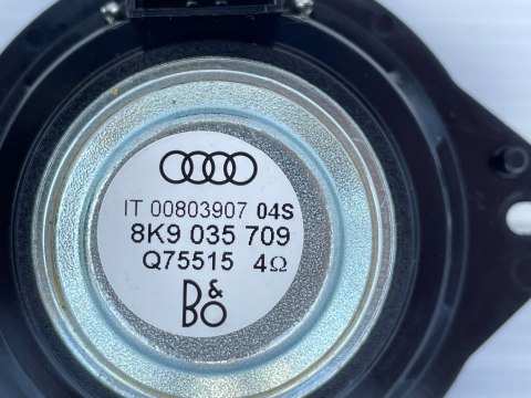 Audi A5 8T Głośnik średniotonowy TYŁ Bang Oluf 8K9035709 oryginał
