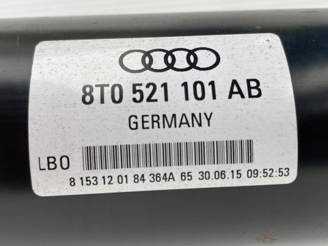 Audi A5 8T Wał napędowy kardana 8T0521101AB