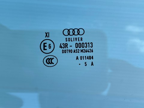 Audi A7 C7 Oryginalna szyba podwójna drzwi LEWY PRZÓD 4G8845021D