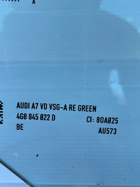 Audi A7 C7 Oryginalna szyba podwójna drzwi PRAWY PRZÓD 4G8845022D