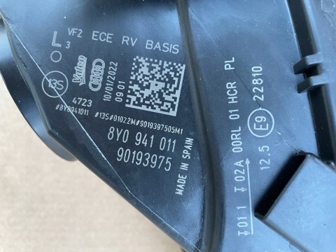 AUDI A3 8Y LAMPA LEWY PRZÓD LED DIODOWA 8Y0