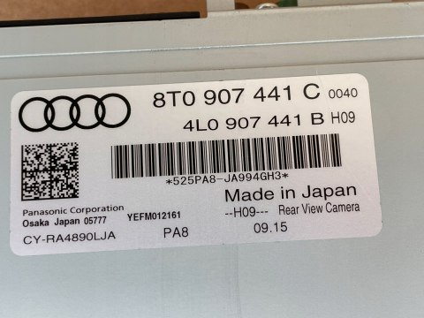 AUDI A5 8T A4 B8 STEROWNIK MODUŁ KAMERY COFANIA