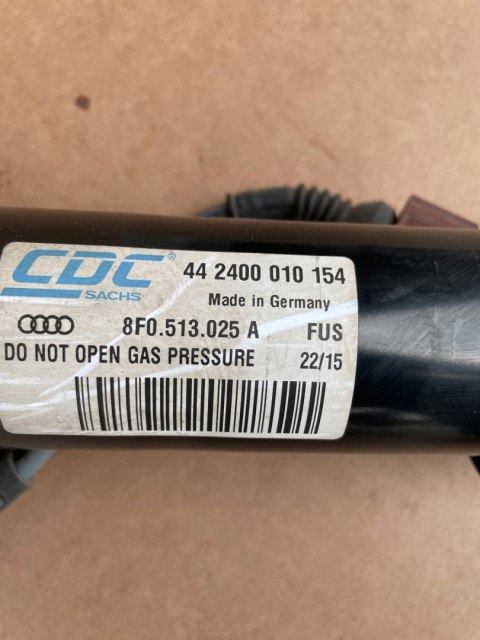 AUDI A5 8T LIFT AMORTYZATOR TYŁ AKTYWNY komplet