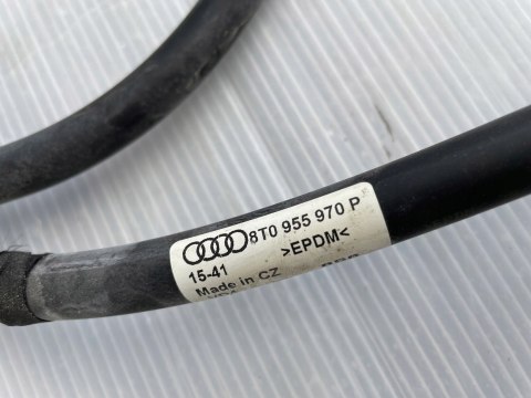 AUDI A5 8T LIFT Oryginalny PRZEWÓD SPRYSKIWACZY z belki