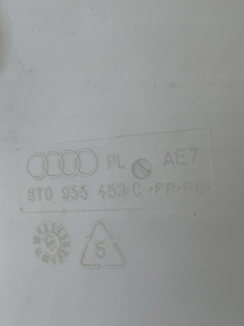 AUDI A5 8T LIFT ZBIORNIK SPRYSKIWACZY 8T0955453C pompki
