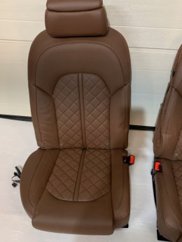 AUDI A8 D4 4H KOMPLET FOTELI PRAWY LEWY TYŁ