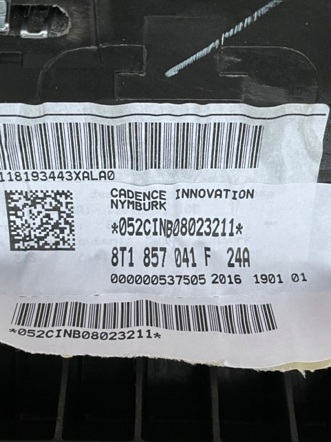 Audi A5 8T Lift Deska Rozdzielcza Kokpit 2016 Oryginał