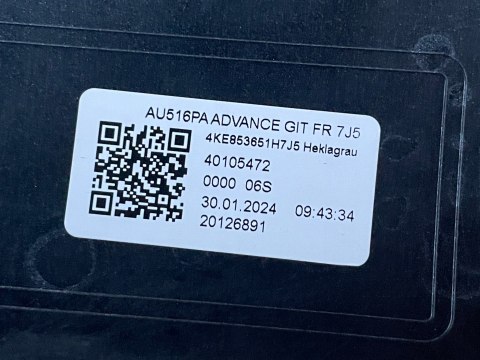 AUDI Q4 E-TRON ATRAPA CHŁODNICE GRILL 4KE853651H