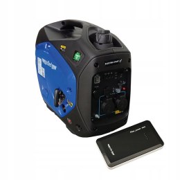 Inwertorowy agregat prądotwórczy ADLER AD-2200S 2,2 kW – zestaw z akcesoriami