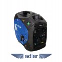Agregat prądotwórczy ADLER AD-2200S – widok produktu, oznaczenie marki Adler