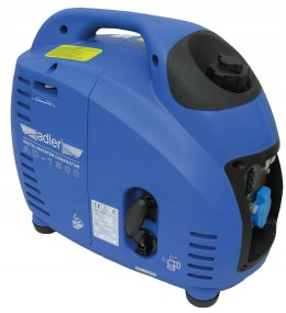 Agregat prądotwórczy przenośny ADLER 1500 W 230V – widok ogólny