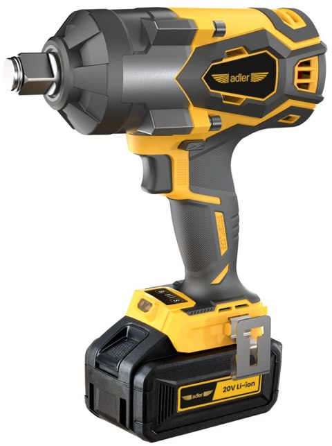 Akumulatorowy klucz udarowy 3/4" 1700Nm w zestawie z akumulatorem i ładowarką AKU-1700K/20V-5Ah