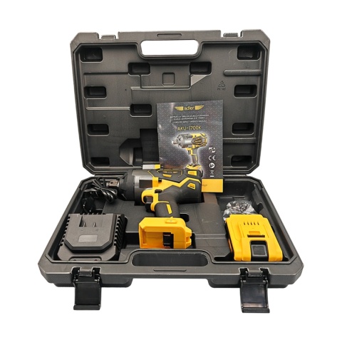 Zestaw ADLER AKU-1700K – klucz udarowy 3/4 1700Nm z ładowarką i akumulatorem