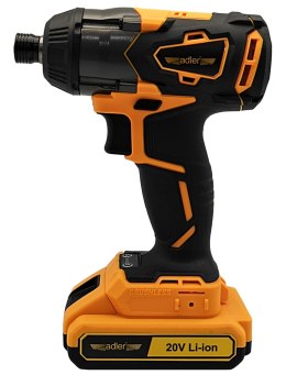 Akumulatorowy wkrętak udarowy 280Nm w zestawie z akumulatorem i ładowarką AKU-280W/20V-2Ah