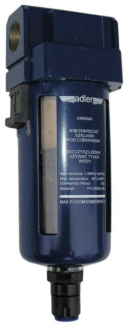 Filtr 1/2" z automatycznym zaworem spustowym AD-4005F