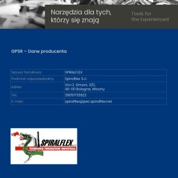 Przewód prosty 10x8 PA niebieski - rolka 100m