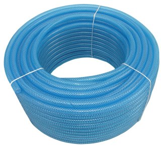 Przewód prosty 12mm PCV zbrojony - rolka 50m