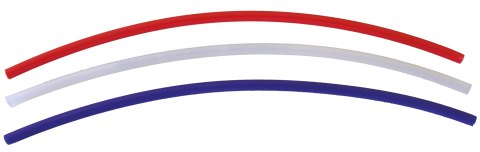 Przewód prosty 8x6 PA niebieski - rolka 100m