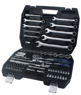 Zestaw - Klucze nasadowe Cr-V 1/4