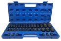 Zestaw nasadki udarowe Cr-Mo krótkie długie 1/2" 35szt AD-35KD