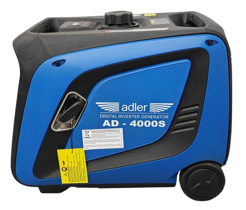 Agregat inwertorowy ADLER AD-4000S 230V – widok boczny