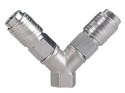 BLISTER dwójnik 1/4"W