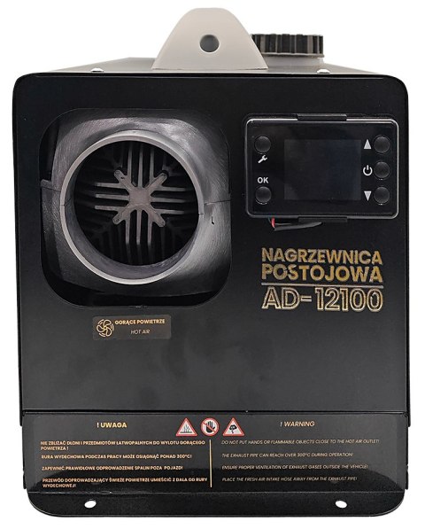 Nagrzewnica postojowa AD-12100 12kW