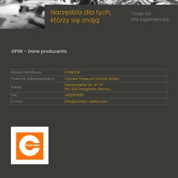 Presostat - wyłącznik ciśnieniowy - CONDOR MDR3 10A-16A / 400V / 16bar