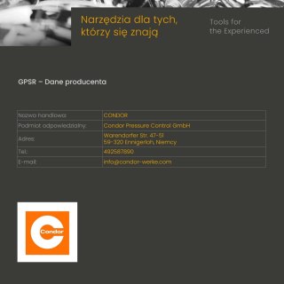 Presostat - wyłącznik ciśnieniowy - CONDOR MDR3 6,3A-10A / 400V