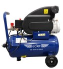 ADLER AD2020-25-8bar – sprężarka olejowa 24 l 230V, widok boczny