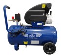 ADLER AD2050-50-8bar – sprężarka olejowa 50 l 230V, widok boczny