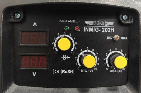 Zestaw - Półautomat spawalniczy z przyłbicą INMIG-202/1