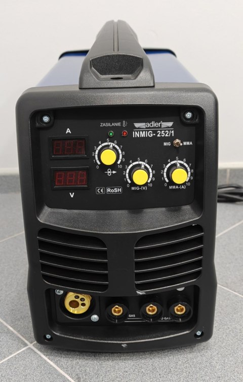Zestaw - Półautomat spawalniczy z przyłbicą INMIG-252/1