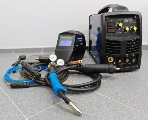 Zestaw - Półautomat spawalniczy z przyłbicą INMIG-252/1