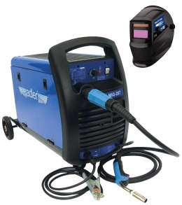 Zestaw - Półautomat spawalniczy z przyłbicą samościemniającą MIG-207